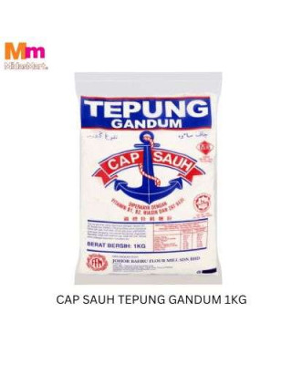 TEPUNG GANDUM CAP SAUH / ANCHOR BRAND WHEAT FLOUR 1KG