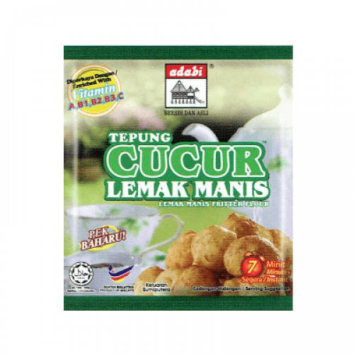 ADABI T/CUCUR LEMAK MANIS 1 x 200G  