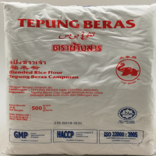 TEPUNG BERAS GAJAH 1 x 500G