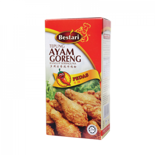 BESTARI TEPUNG GORENG AYAM HOT & SPICY 1X150G