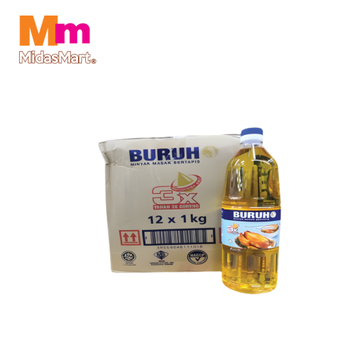 BURUH COOKING OIL (12x1KG)