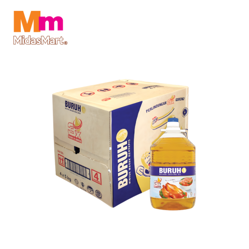 BURUH COOKING OIL (4x5KG)