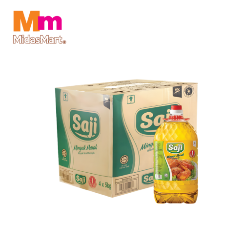 SAJI COOKING OIL (4X5KG)