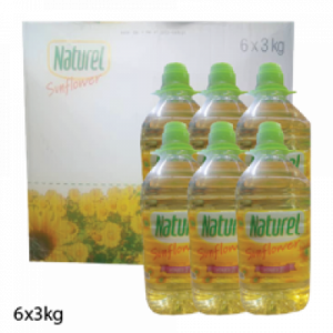 NATURAL SUNFLOWER VIT-E 6X3KG   