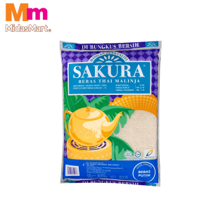 SAKURA THAI MALINJA 10% BROKEN WHITE RICE (10KG)