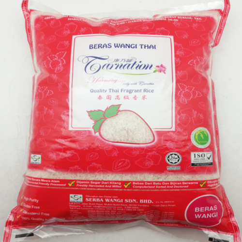 BERAS WANGI CARNATION RED 1x5KG