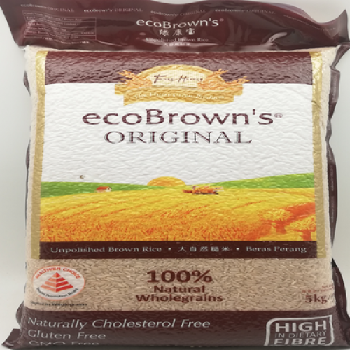 BERAS PERANG ECOBROWN'S 1X5KG   