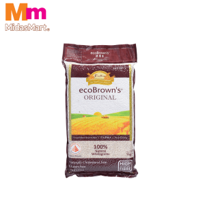 ECOBROWN'S ORIGINAL UNPOLISHED BROWN RICE (5KG)