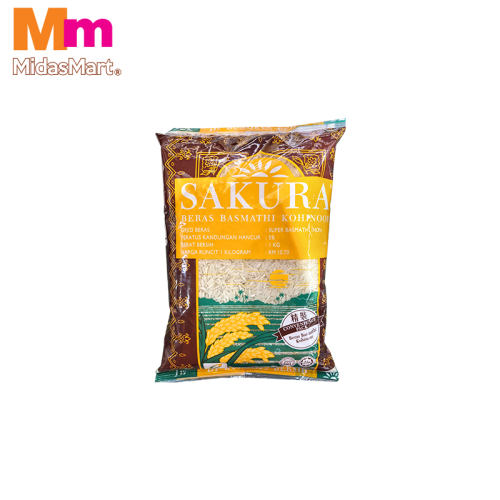 SAKURA BASMATHI KOHINOOR RICE (1KG)