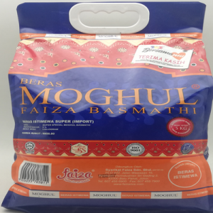 MOGHUL FAIZA BASMATHI 1X5KG    MOGHUL FAIZA BASMATHI 1X5KG