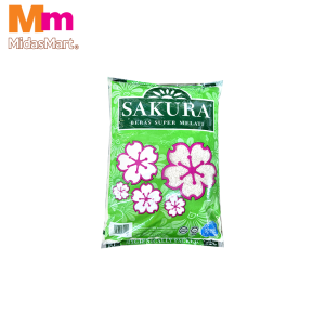 SAKURA SUPER IMPORT MELATI 5% RICE (10KG)