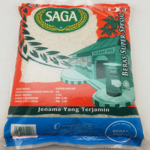 SAGA SUPER SPECIAL 5% (OREN) 1X5KG