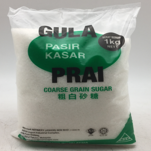 PRAI COARSE GRAIN SUGAR 1 X 1KG