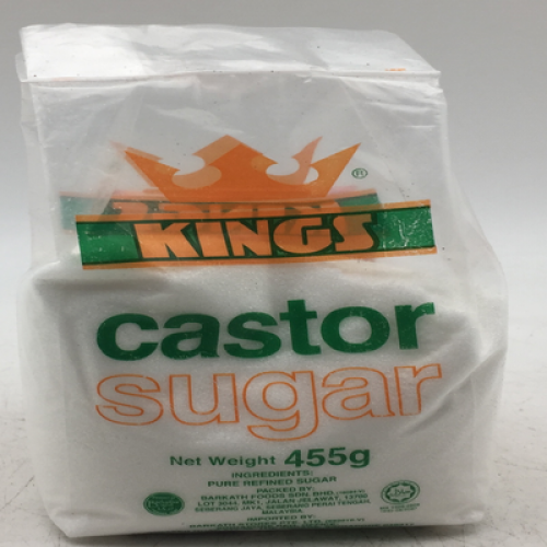 KING'S CASTER SUGAR 1X455G