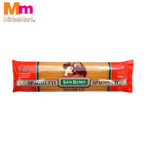 SAN REMO DURUM WHEAT PASTA SPAGHETTI (500G)