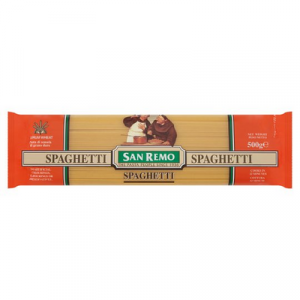 SAN REMO D/PASTA SPAGHETTI 1X500G