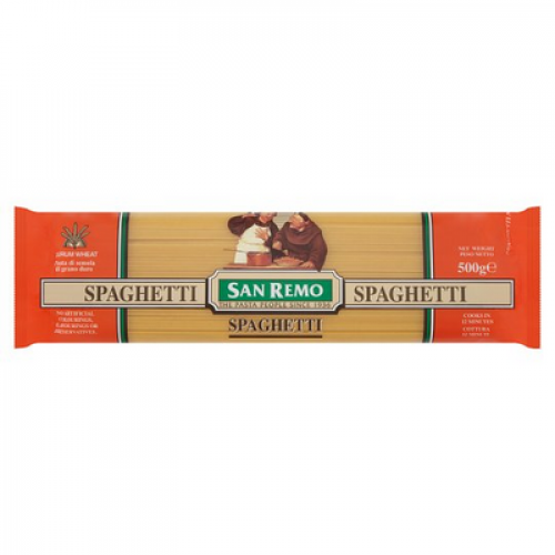 SAN REMO D/PASTA SPAGHETTI 1 x 500G