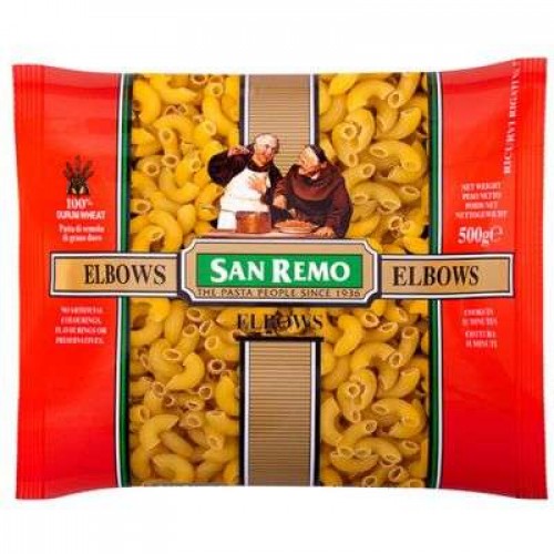 SAN REMO ELBOWS 12X500G