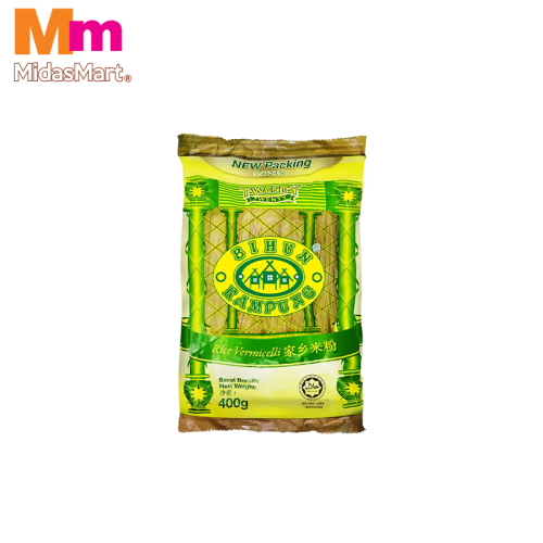 BIHUN KAMPUNG RICE VERMICELLI (400G)
