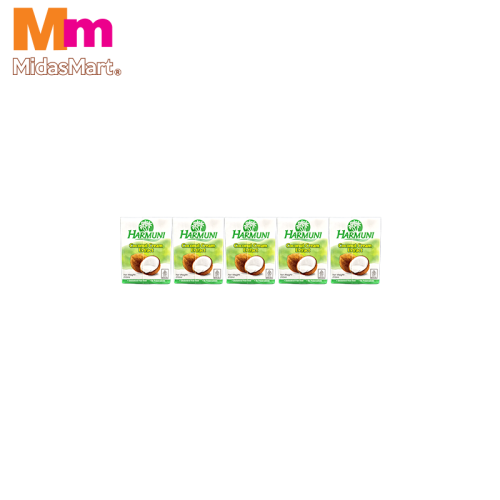 HARMUNI COCONUT MILK (SANTAN) (5S X 200ML)