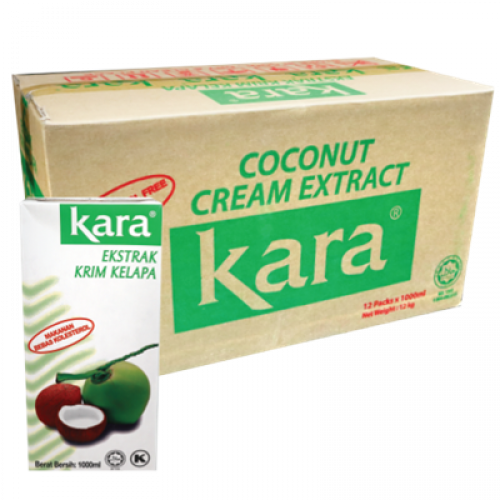 KARA COCONUT UHT MILK 12x1000ML