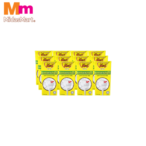 M&S COCONUT MILK (SANTAN) (12S X 1L)