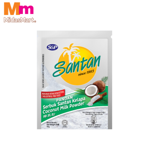 S&P SANTAN PANDAN COCONUT MILK POWDER (50G)
