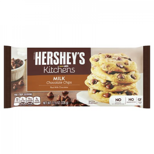 HERSHEY'S BAKING CHIPS MILK CHOCO 1X326G