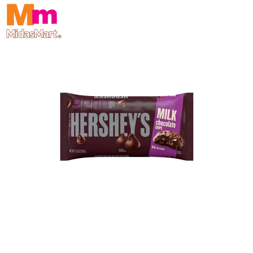 HERSHEY'S MILK CHOCOLATE BAKING CHIPS (326G)