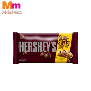 HERSHEY'S SEMI-SWEET CHOCOLATE BAKING CHIPS (285G)