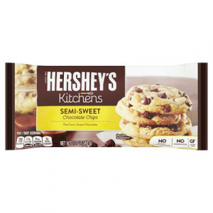 HERSHEY'S BAKING CHIPS SEMI SWEET 1X340G