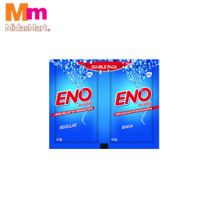 ENO WHITE EFFERVESCENT POWDER (2 X 4.3G)