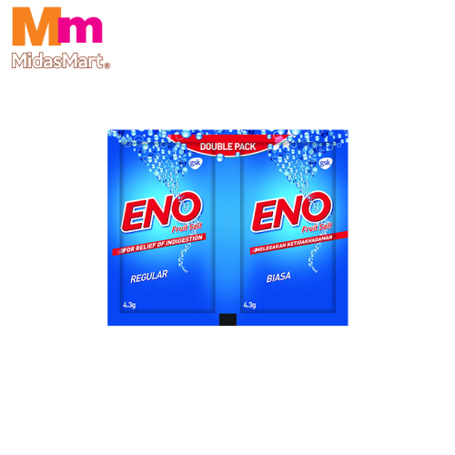ENO WHITE EFFERVESCENT POWDER (2 X 4.3G)