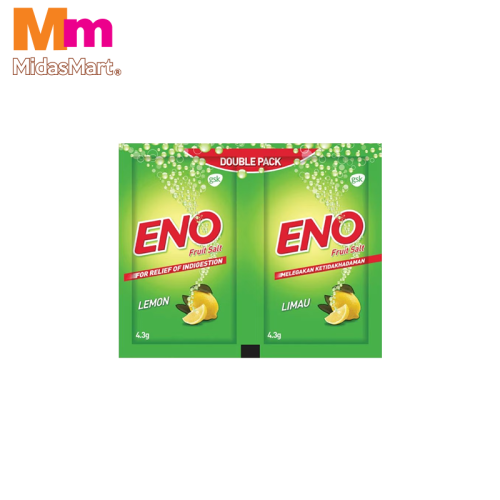 ENO LEMON EFFERVESCENT POWDER (2 X 4.3G)