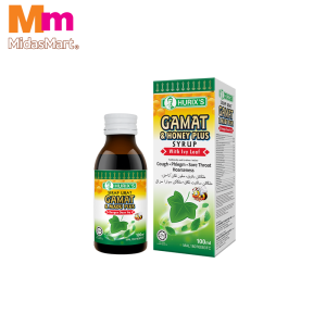 HURIX'S SIRAP GAMAT & MADU PLUS FOR CHILDREN (60ML)