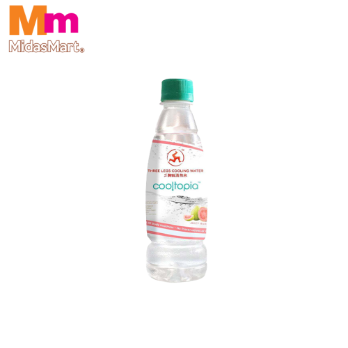 THREE LEGS COOLTOPIA COOLING WATER - GUAVA FLAVOR (320ML)