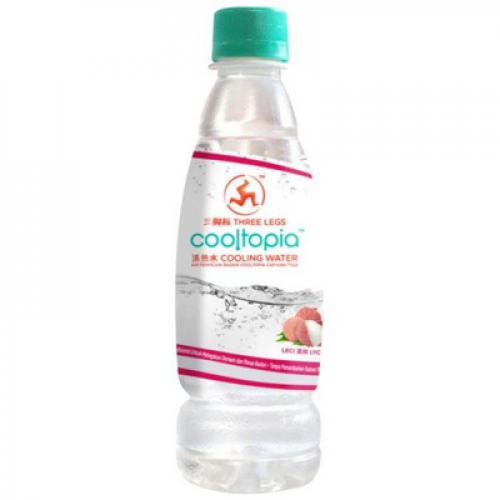 3 LEG COOLTOPIA C/WTR LYCHEE 1X320ML