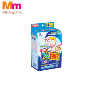 KOOLFEVER COOLING GEL SHEETS FOR CHILDREN (14 PACK)
