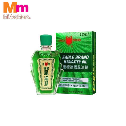EAGLE BRAND GREEN MEDICATED OIL (12ML)