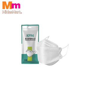 MEDISHIELD KF94 PROTECTIVE MASK - WHITE (10 PACK)