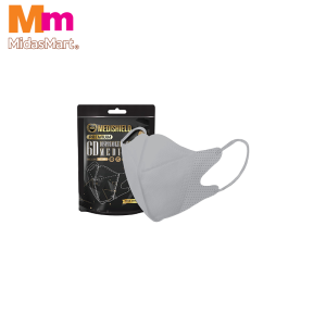MEDISHIELD 6D EARLOOP PROTECTIVE MASK - WHITE (10 PACK)