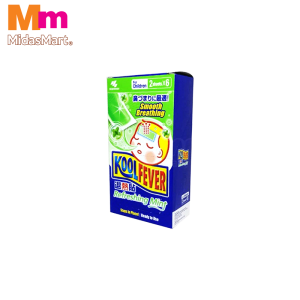 KOBAYASHI KOOLFEVER REFRESHING MINT GEL SHEETS (12 PIECES)