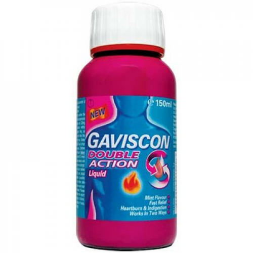 GAVISCON LIQUID D/ACTION  1X150ML