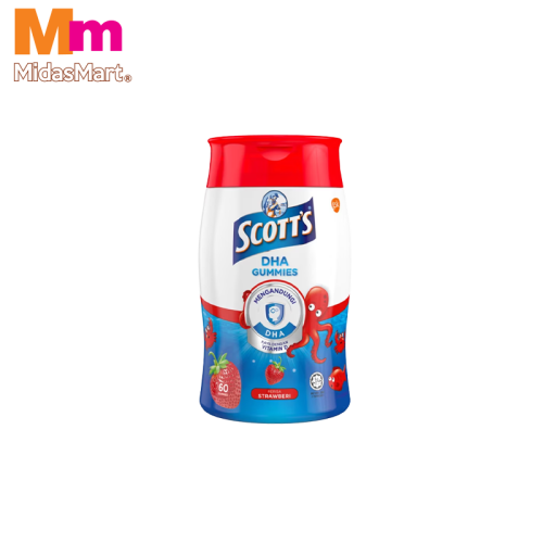 SCOTT'S DHA GUMMIES - STRAWBERRY (180G)
