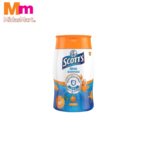 SCOTT'S DHA GUMMIES ORANGE (180G)