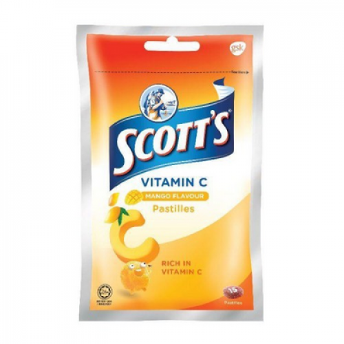 SCOTTS VITC PASTILE MANGO ZIPPER 1X15'S