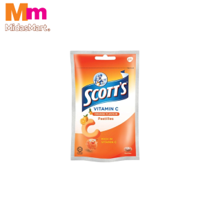 SCOTT'S VITAMIN C ORANGE PASTILLES - ZIPPER (15S)