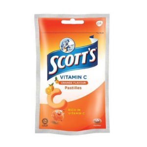 SCOTTS VITC PASTILE ORANGE ZIPPER 1X15'S 