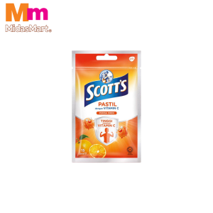SCOTT'S CHEWABLE GUMMIES ORANGE (15 PACK)