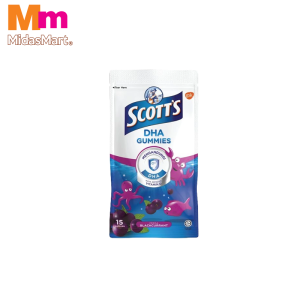 SCOTT'S CHEWABLE GUMMIES - BLACKCURRANT (15S)